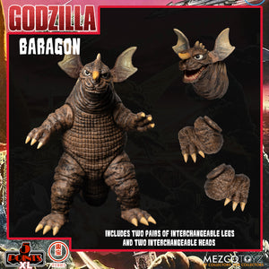 GODZILLA ROUND 2 DESTROY ALL MONSTERS (1968) 5POINTS 4 FIGURES XL BOXED SET "PRE-ORDER JUL 2022 APPROX"