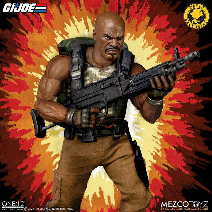 ONE:12 COLLECTIVE G.I. JOE: ROADBLOCK 1:12 SCALE ACTION FIGURE "PRE-ORDER AUG 2022 APPROX"