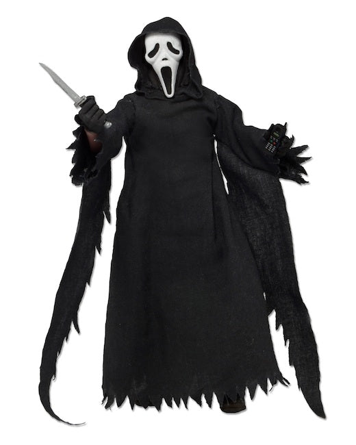 SCREAM GHOSTFACE 8 INCH CLOTHED ACTION FIGURE "PRE-ORDER MAR 2023 APPROX"