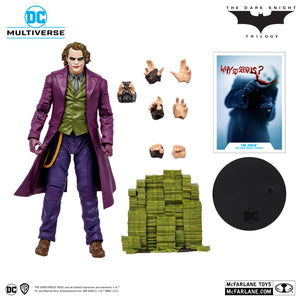 THE DARK KNIGHT TRILOGY THE JOKER 7" ACTION FIGURE "PRE-ORDER MAR 2023 APPROX"