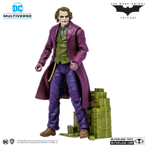 THE DARK KNIGHT TRILOGY THE JOKER 7" ACTION FIGURE "PRE-ORDER MAR 2023 APPROX"
