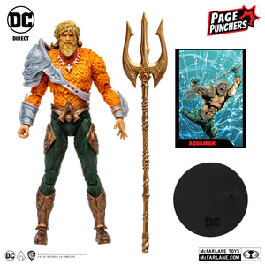 DC MULTIVERSE AQUAMAN PAGE PUNCHERS 7" ACTION FIGURE "PRE-ORDER MAY APPROX"