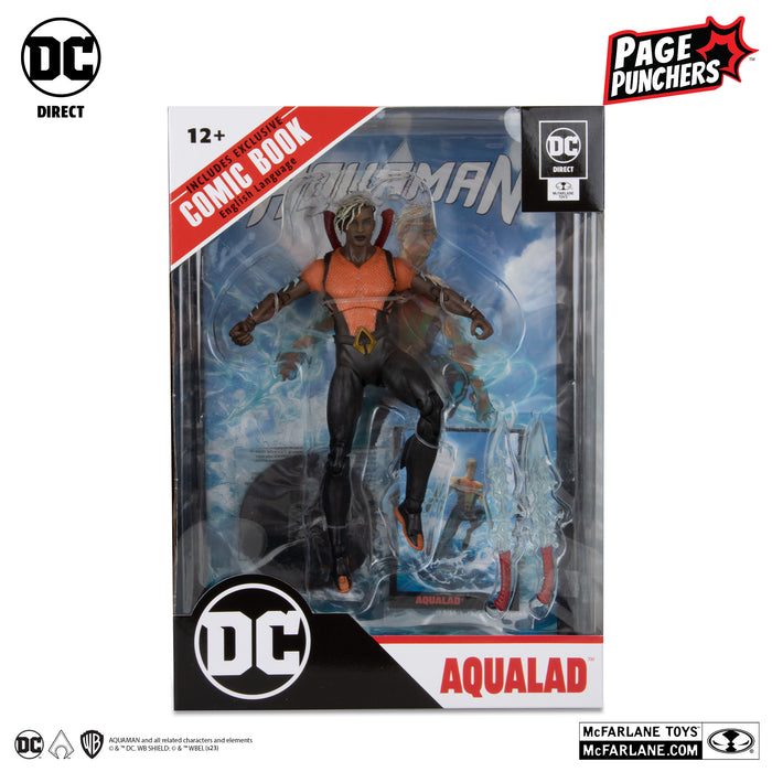 DC MULTIVERSE AQUALAD PAGE PUNCHERS 7" ACTION FIGURE "PRE-ORDER MAY APPROX"