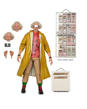 BACK TO THE FUTURE PART 2 ULTIMATE DOC BROWN 7" ACTION FIGURE