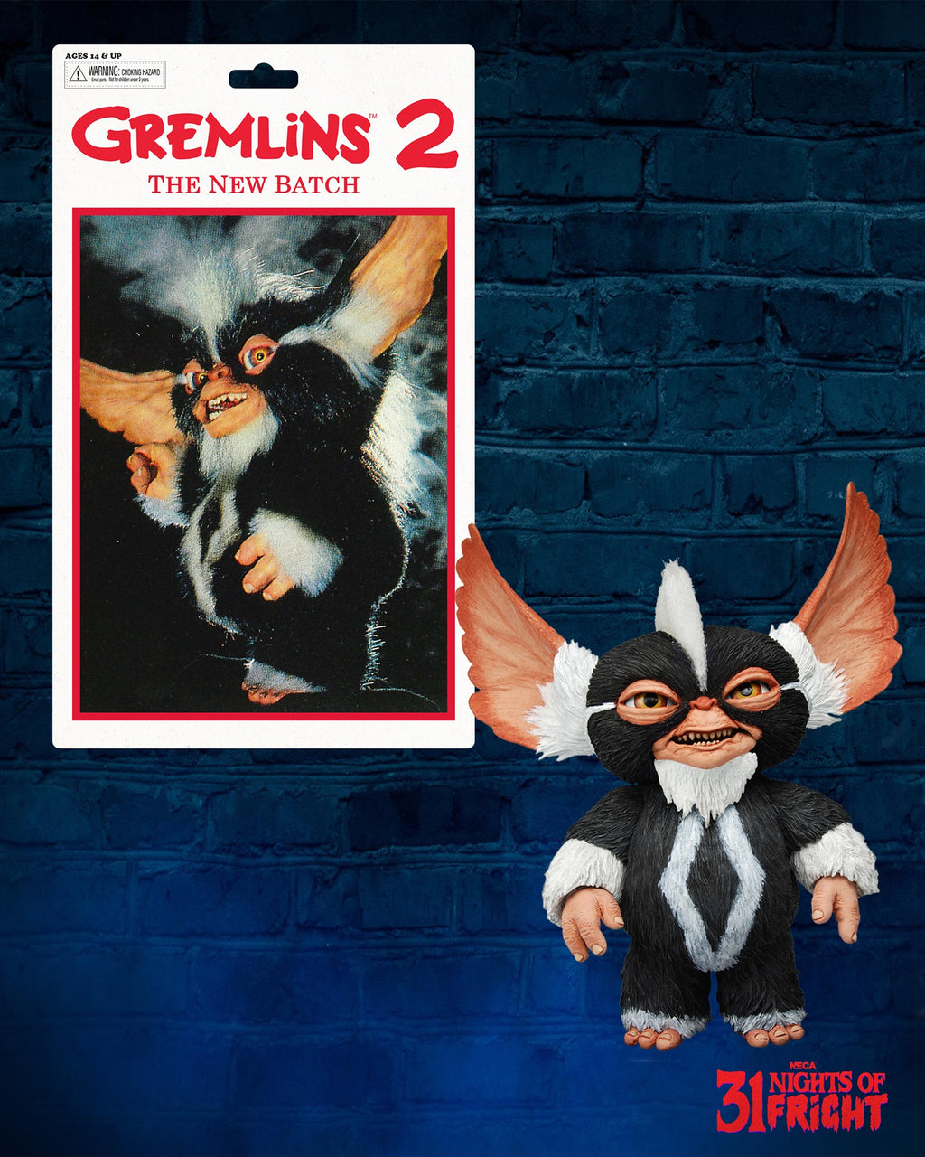 GREMLINS 2 THE NEW BATCH MOHAWK 4" ACTION FIGURE