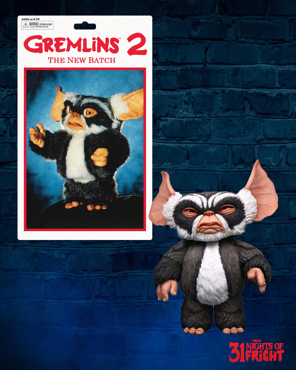 GREMLINS 2 THE NEW BATCH GEORGE 4" ACTION FIGURE