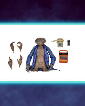 E.T. The Extra-Terrestrial 40th Anniversary Ultimate Telepathic E.T. 7" Scale Action Figure "Pre-Order Dec 2022 Approx"