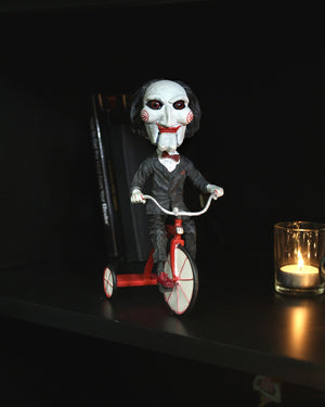 Saw Billy Puppet on Tricycle Head Knocker "Pre-Order Mar 2023 Approx"