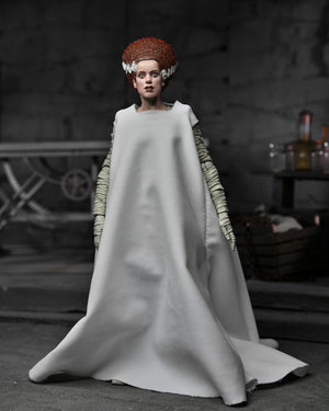 UNIVERSAL MONSTERS ULTIMATE BRIDE OF FRANKENSTEIN (COLOUR) 7" ACTION FIGURE "PRE-ORDER AUG 2023 APPROX"