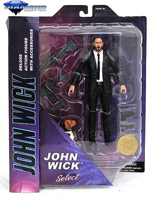 JOHN WICK SELECT 7" ACTION FIGURE "SHIPPING 21ST SEP "