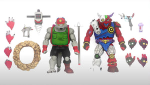 TEENAGE MUTANT NINJA TURTLES CARTOON DIRTBAG AND GROUNDCHUCK 2-PACK 7 INCH SCALE ACTION FIGURES "PRE-ORDER JUL/AUG 2022 APPROX"