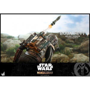 HOT TOYS STAR WARS THE MANDALORIAN 1:6 BOBA FETT DELUXE TWIN SET "PRE-ORDER Q3 2022 APPROX"
