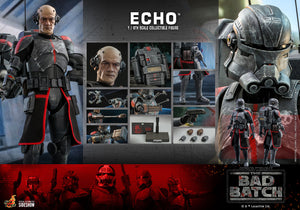 HOT TOYS STAR WARS - THE BAD BATCH 1:6 ECHO "PRE-ORDER Q3 2022 APPROX"