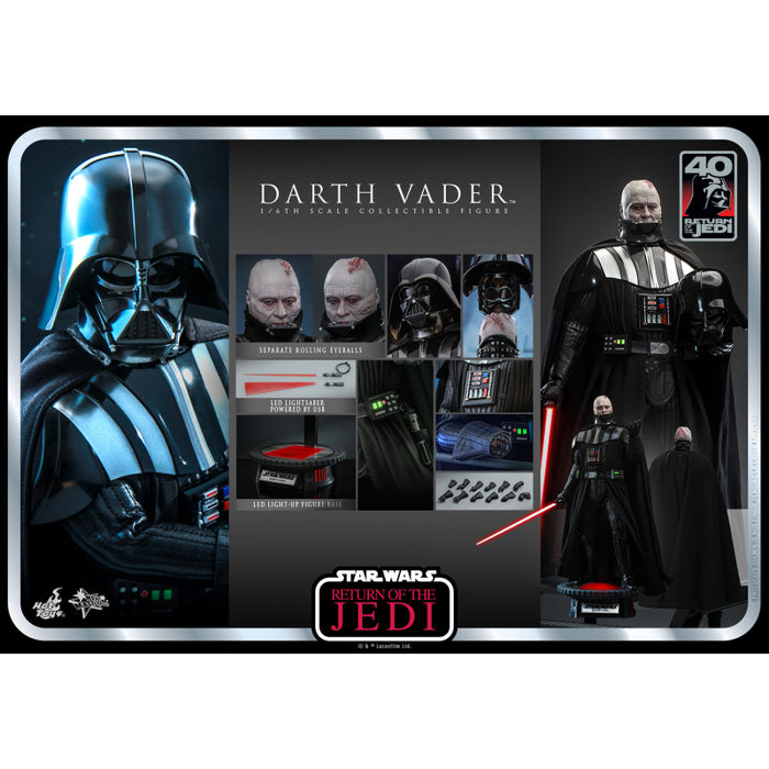 Products STAR WARS: RETURN OF THE JEDI 40TH ANNIVERSARY 1:6 DARTH VADER "PRE-ORDER Q3 2023 APPROX"
