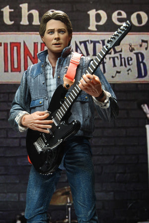 BACK TO THE FUTURE MARTY MCFLY AUDITION (BATTLE OF THE BANDS) ULTIMATE 7 INCH SCALE ACTION FIGURE