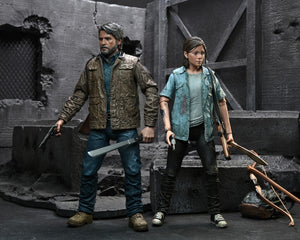 THE LAST OF US PART 2 ULTIMATE JOEL AND ELLIE 7" ACTION FIGURE 2 PACK