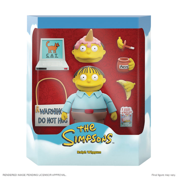SIMPSONS ULTIMATES WAVE 3 RALPH WIGGUM 7" ACTION FIGURE "PRE-ORDER Q2 2023 APPROX"