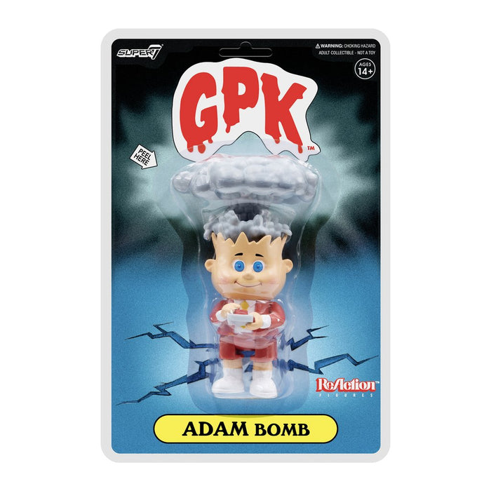 GARBAGE PAIL KIDS RED ADAM BOMB 4.75" REACTION SDCC 2021 ACTION FIGURE