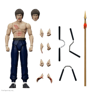 BRUCE LEE ULTIMATES WAVE 2 THE FIGHTER 7" ACTION FIGURE "PRE-ORDER Q3 2023 APPROX"