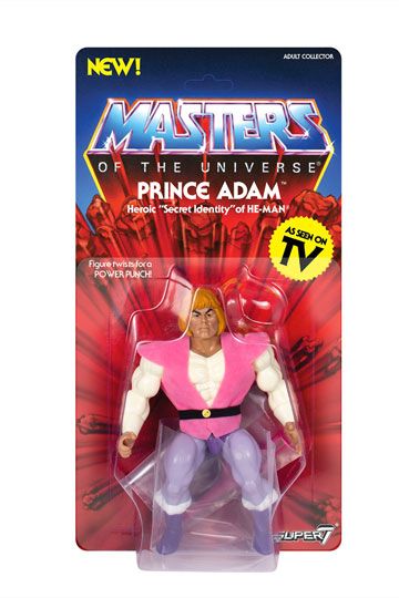 MASTERS OF THE UNIVERSE VINTAGE COLLECTION WAVE 3 PRINCE ADAM ACTION FIGURE