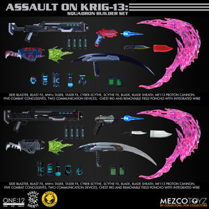 ONE:12 Collective Rumble Society - Assault on Krig-13: Squadron Builder Set "Pre-Order Sep/Oct 2022 Approx"