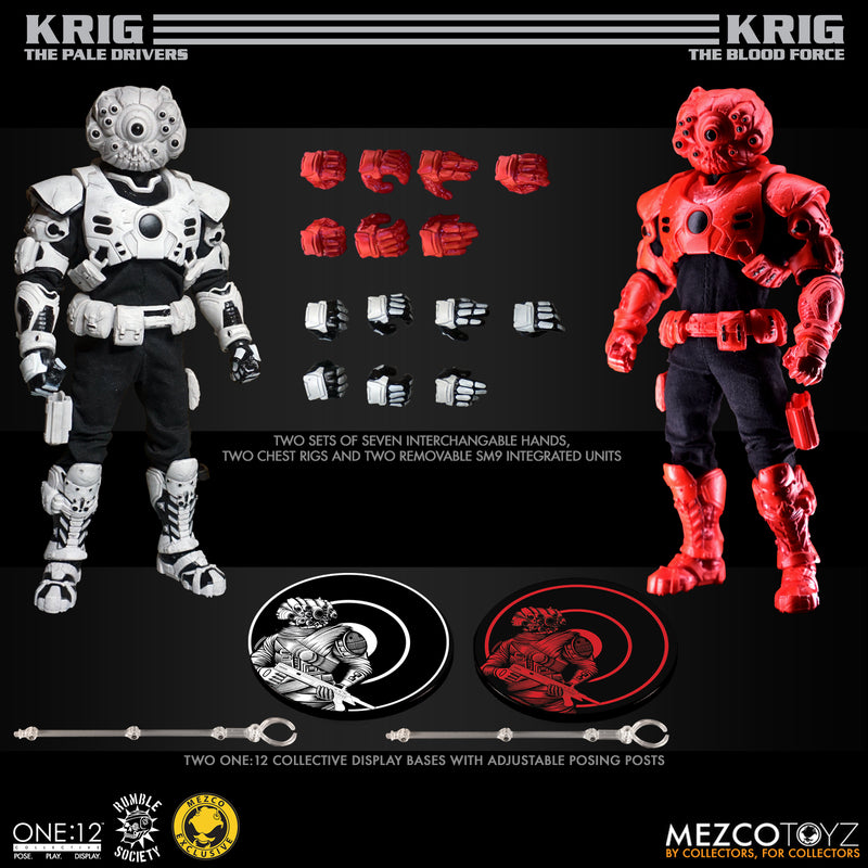 ONE:12 Collective Rumble Society - Assault on Krig-13: Squadron Builder Set "Pre-Order Sep/Oct 2022 Approx"