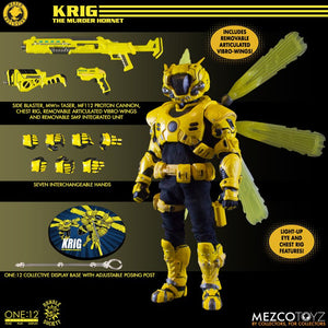 KRIG - MURDER HORNET EDITION ONE:12 COLLECTIVE (MEZCO RUMBLE SOCIETY) "PRE-ORDER AUG 2022 APPROX"
