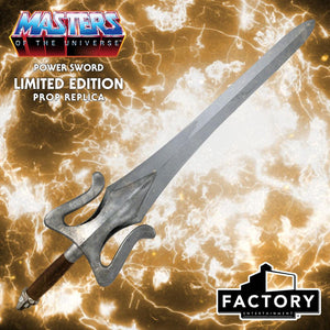 MASTERS OF THE UNIVERSE 1:1 SCALE POWER SWORD PROP REPLICA "PRE-ORDER DEC 2022 APPROX"