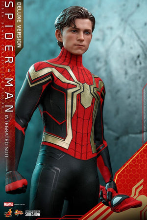 HOT TOYS MARVEL SPIDER-MAN: NO WAY HOME 1:6 SPIDER-MAN INTEGRATED SUIT DELUXE VERSION "PRE-ORDER Q3 2023 APPROX"
