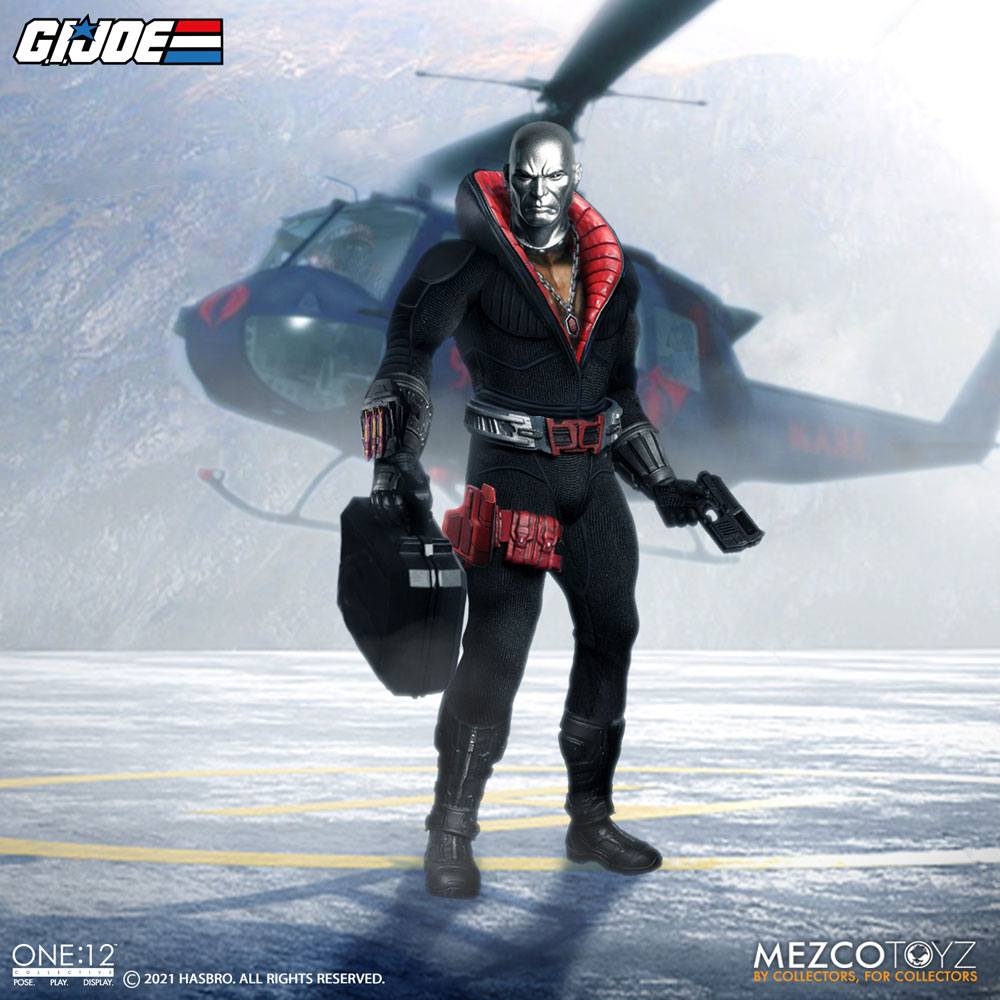 ONE:12 COLLECTIVE G.I. JOE DESTRO 1:12 COLLECT ACTION FIGURE "PRE-ORDER MAY 2022 APPROX"