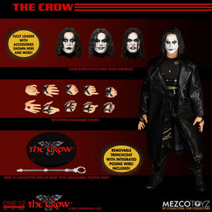 ONE:12 COLLECTIVE THE CROW ERIC DRAVEN 6" ACTION FIGURE "PRE-ORDER AUG 2022 APPROX"