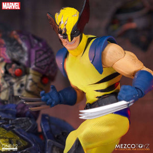 ONE:12 COLLECTIVE MARVEL WOLVERINE 1:12 DELUXE STEEL BOXED ACTION FIGURE "PRE-ORDER MAR 2022 APPROX"