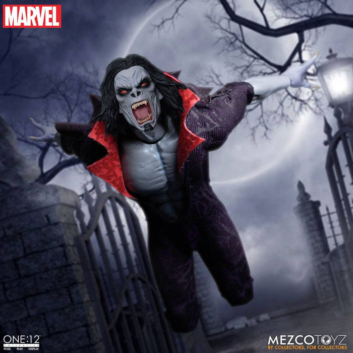ONE:12 COLLECTIVE MARVEL MORBIUS 1:12 SCALE 6" ACTION FIGURE "PRE-ORDER JAN 2022 APPROX"