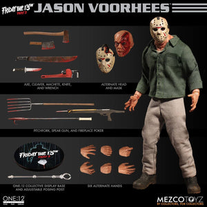 ONE:12 COLLECTIVE FRIDAY THE 13TH JASON VOORHEES 6" ACTION FIGURE REISSUE