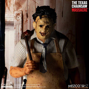 ONE:12 COLLECTIVE TEXAS CHAINSAW MASSACRE LEATHERFACE 1:12 SCALE ACTION FIGURE "PRE-ORDER AUG 2021 APPROX"