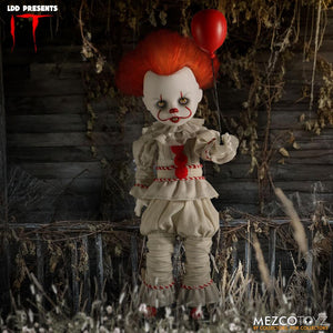 LIVING DEAD DOLLS PRESENTS IT 2017 PENNYWISE "PRE-ORDER JAN 2023 APPROX"