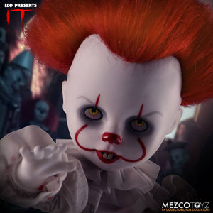 LIVING DEAD DOLLS PRESENTS IT 2017 PENNYWISE "PRE-ORDER JAN 2023 APPROX"