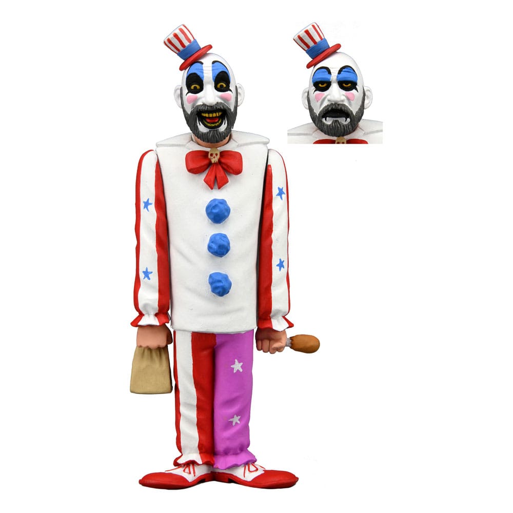 TOONY TERRORS HOUSE OF 1000 CORPSES CAPTAIN SPAULDING 6" ACTION FIGURE "PRE-ORDER OCT 2023 APPROX"