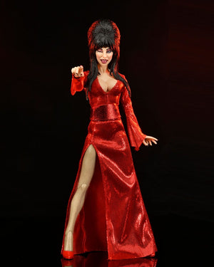 ELVIRA MISTRESS OF THE DARK RED, FRIGHT, AND BOO 8" ACTION FIGURE "PRE-ORDER OCT 2023 APPROX"