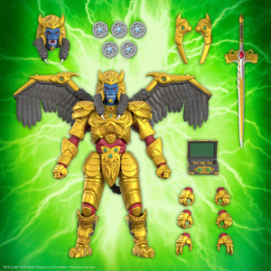 MIGHTY MORPHIN POWER RANGERS GOLDAR 20CM ULTIMATES ACTION FIGURE "PRE-ORDER DEC 2022 APPROX"