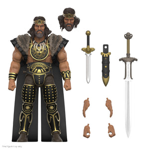 Conan the Barbarian Ultimates 7" Action Figure King Conan & Throne Of Aquilonia "Pre-Order Q4 2023 Approx"