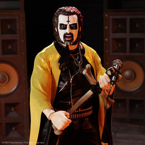 Mercyful Fate Ultimates Action Figure King Diamond (First Appearance) 18 cm "Pre-Order Sep 2023 Approx"