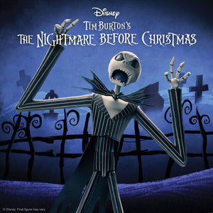 Nightmare Before Christmas Disney Ultimates Action Figure Jack Skellington 18 cm "Pre-Order Sep 2023 Approx"