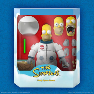THE SIMPSONS ULTIMATES DEEP SPACE HOMER 7" ACTION FIGURE "PRE-ORDER DEC 2022 APPROX"