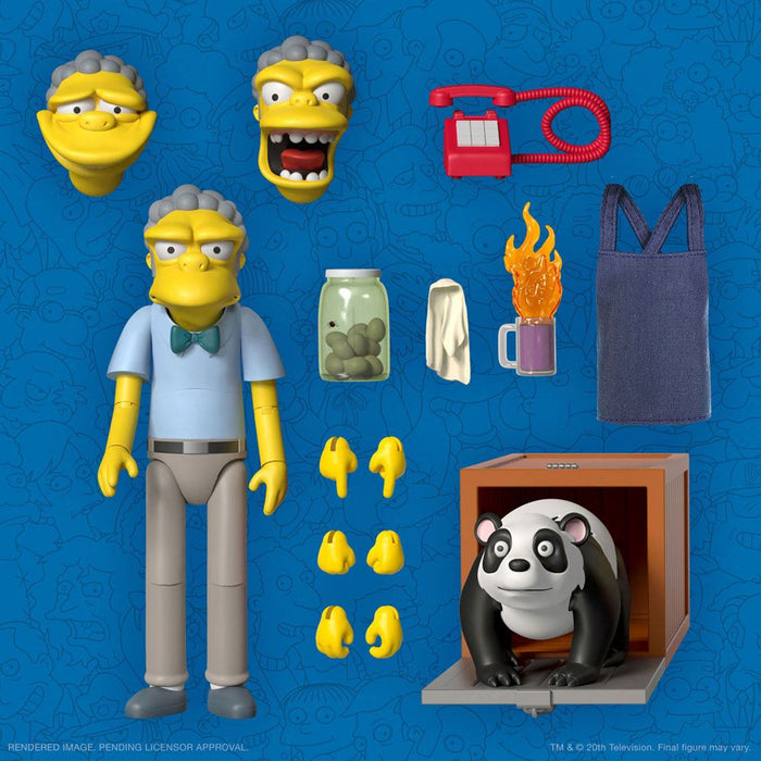 THE SIMPSONS ULTIMATES MOE 7" ACTION FIGURE "PRE-ORDER DEC 2022 APPROX"