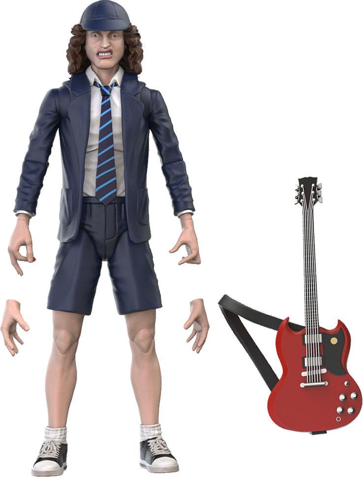 AC/DC BST AXN ANGUS YOUNG 13CM ACTION FIGURE